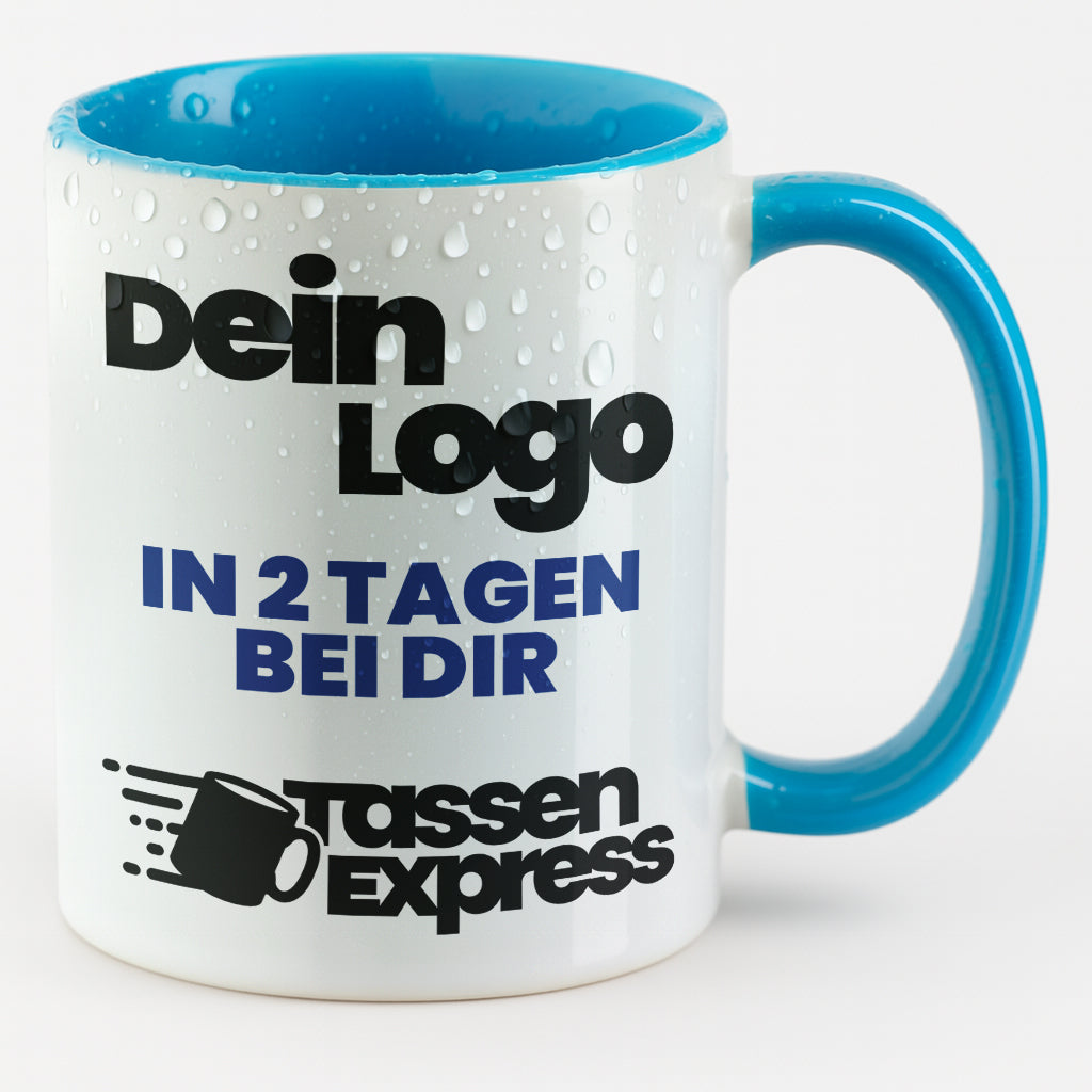 #Farbe_Cambridge
Weiße Keramik-Tasse mit logo bedruckt. Jetzt Tasse mit Firmenlogo bedrucken lassen