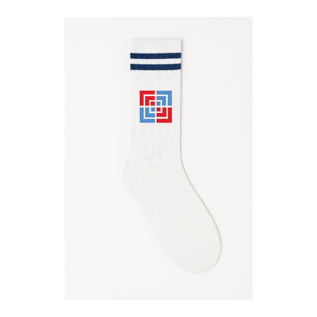 Socken mit Logo - Tennissocken Firmenlogo Nachhaltig
