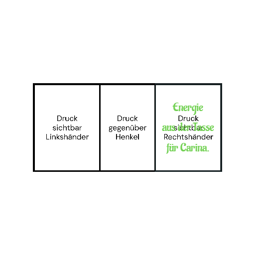 Glitzer-Tasse Becher Keramik Tasse mit Logo bedruckt 325ml Firmenlogo