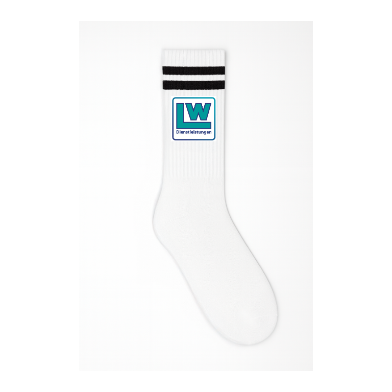 Socken mit Logo - Tennissocken Firmenlogo Nachhaltig