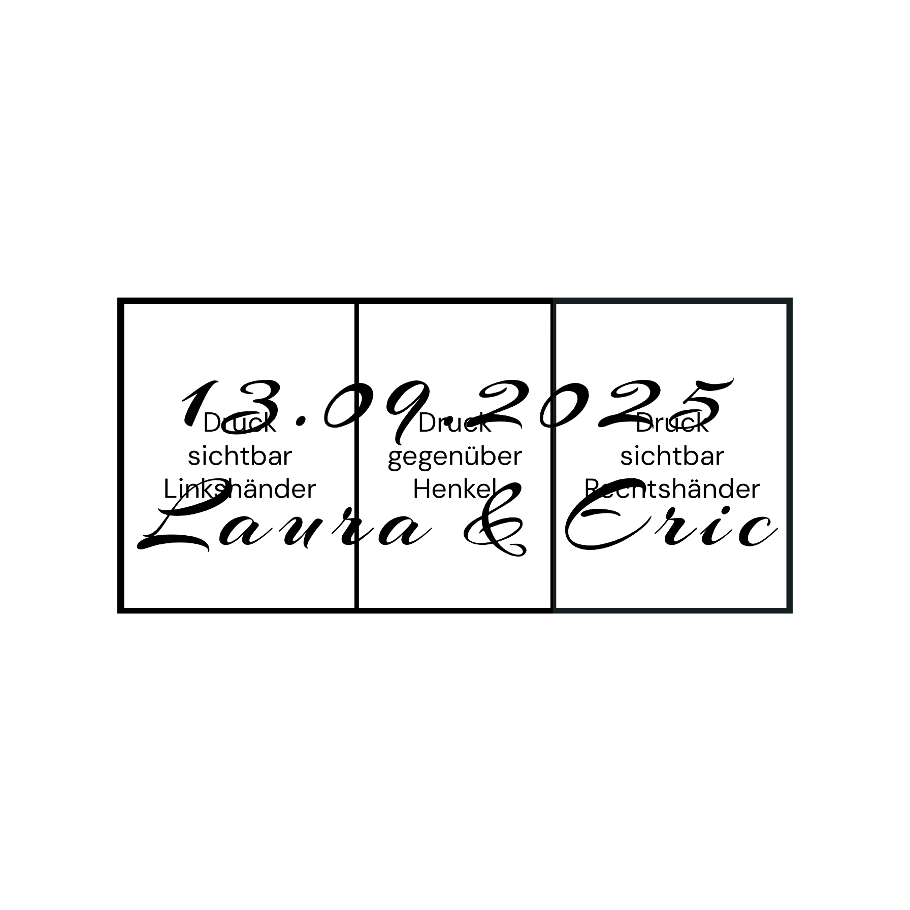 Glitzer-Tasse Becher Keramik Tasse mit Logo bedruckt 325ml Firmenlogo