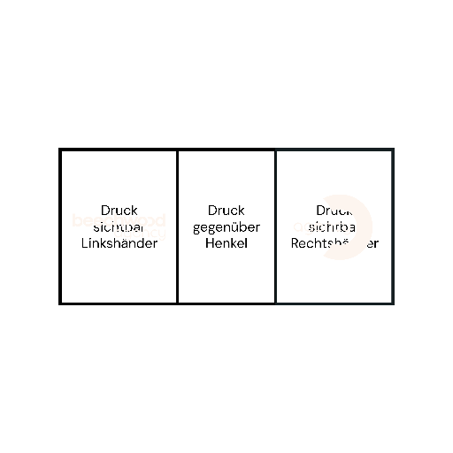 Neon-Tasse Becher Keramik Tasse mit Logo bedruckt 325ml Firmenlogo