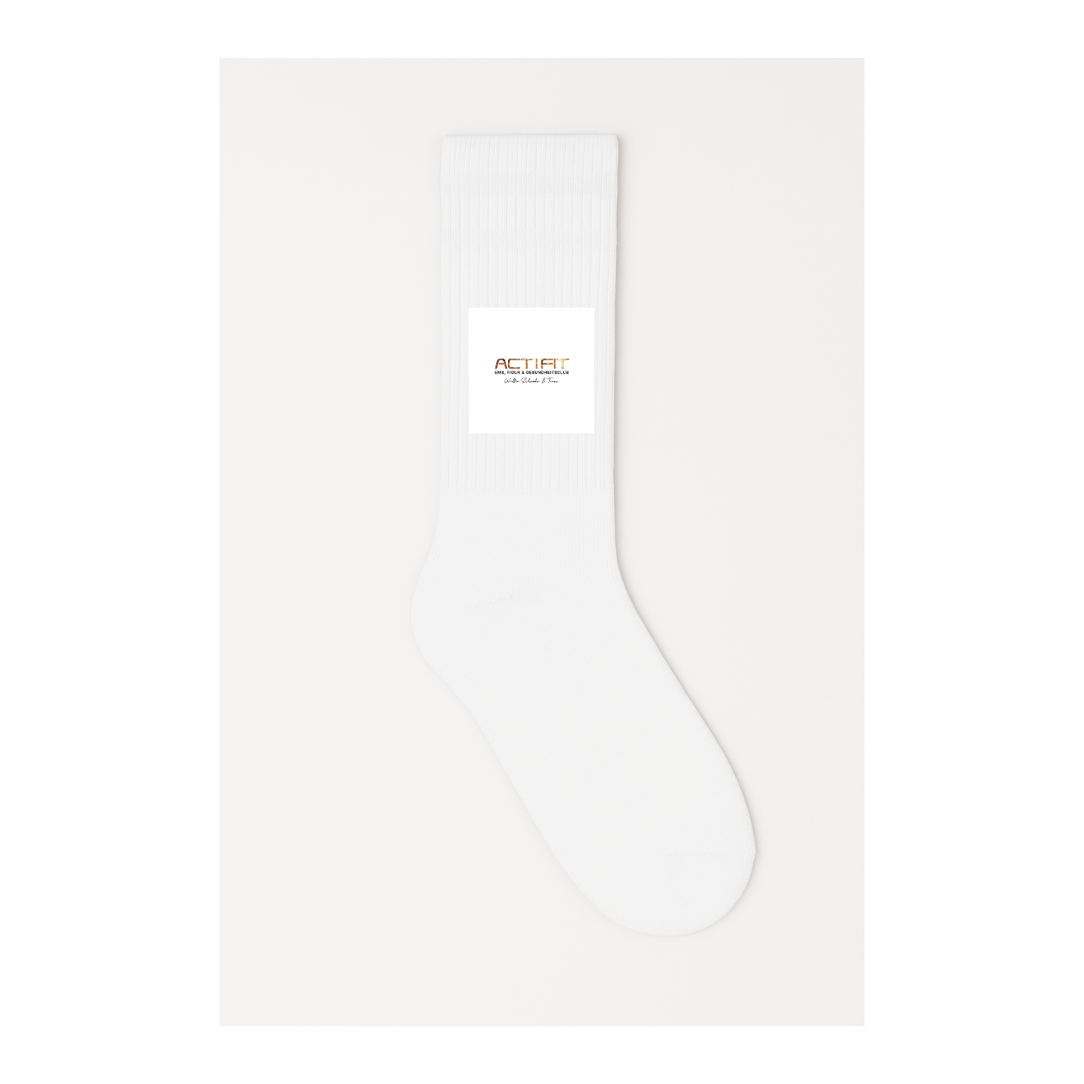 Socken mit Logo - Tennissocken Firmenlogo Nachhaltig