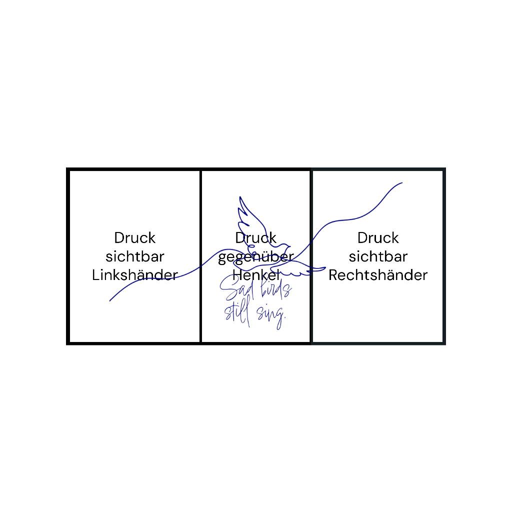 Marmor-Tasse Becher Keramik Tasse mit Logo bedruckt 325ml Firmenlogo