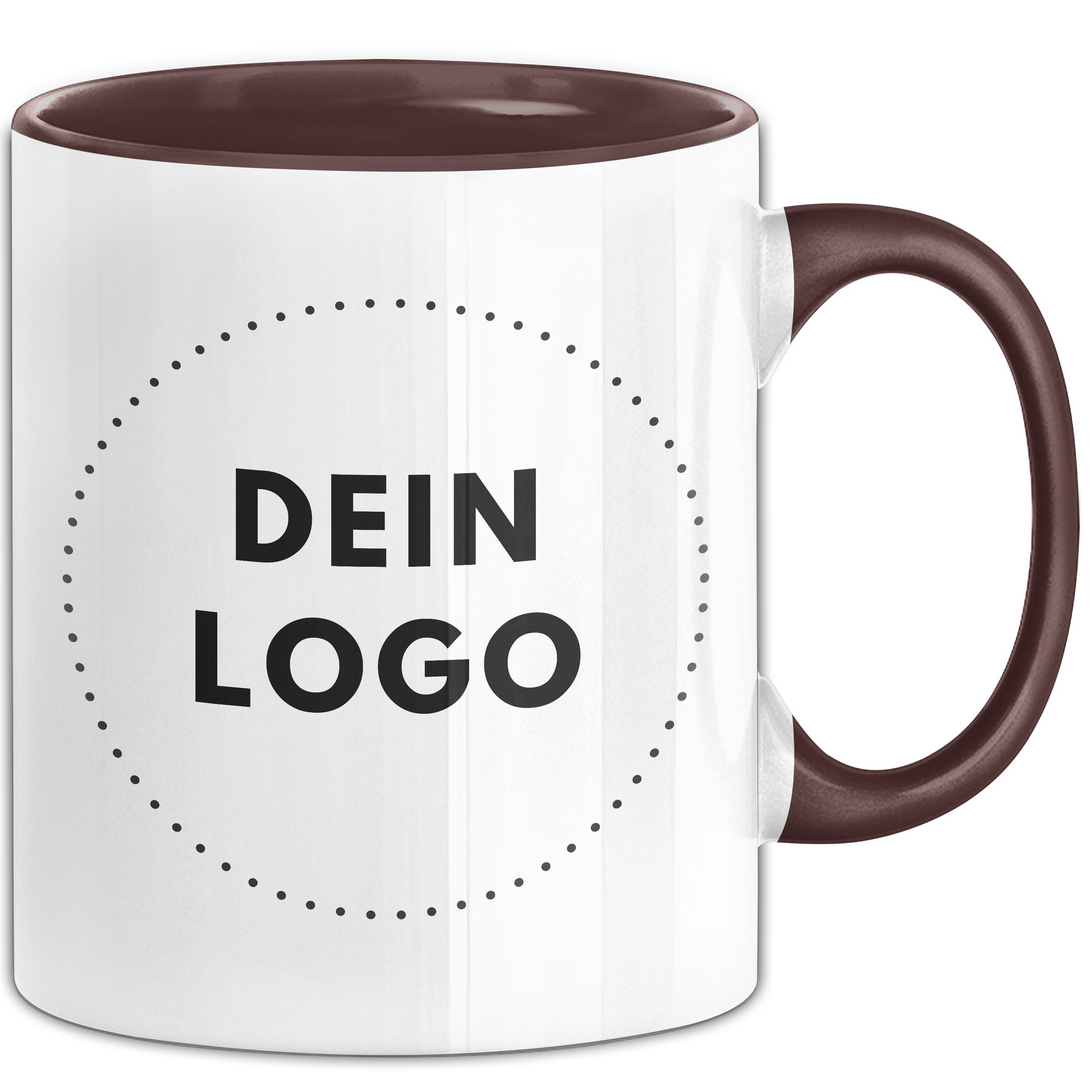 TassenExpress - Becher Keramik Tasse mit Logo bedruckt 325ml Firmenlogo