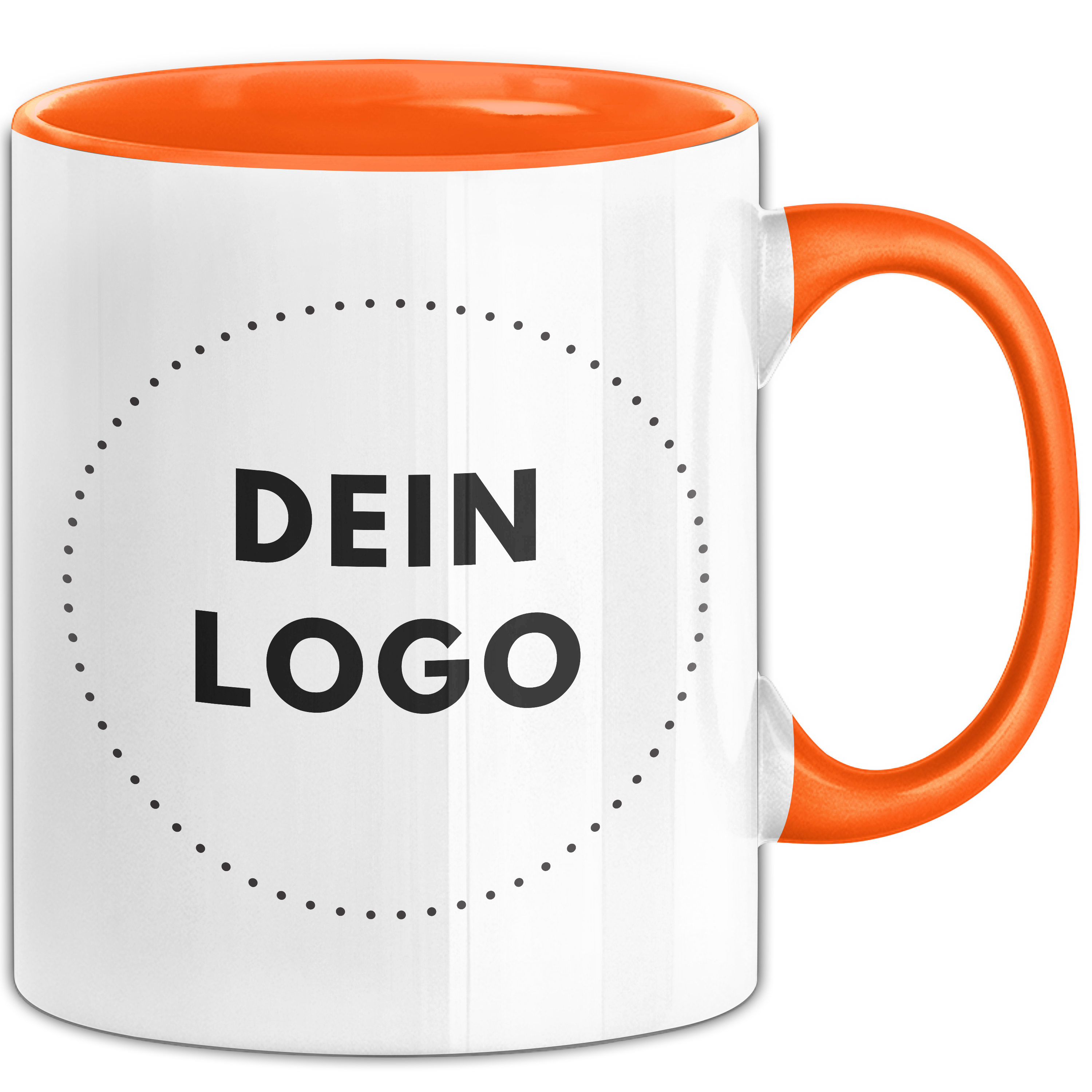 TassenExpress - Becher Keramik Tasse mit Logo bedruckt 325ml Firmenlogo