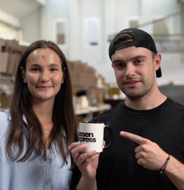 Lisa und Luca von TassenExpress