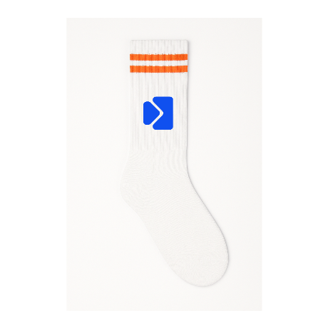 Socken mit Logo - Tennissocken Firmenlogo Nachhaltig
