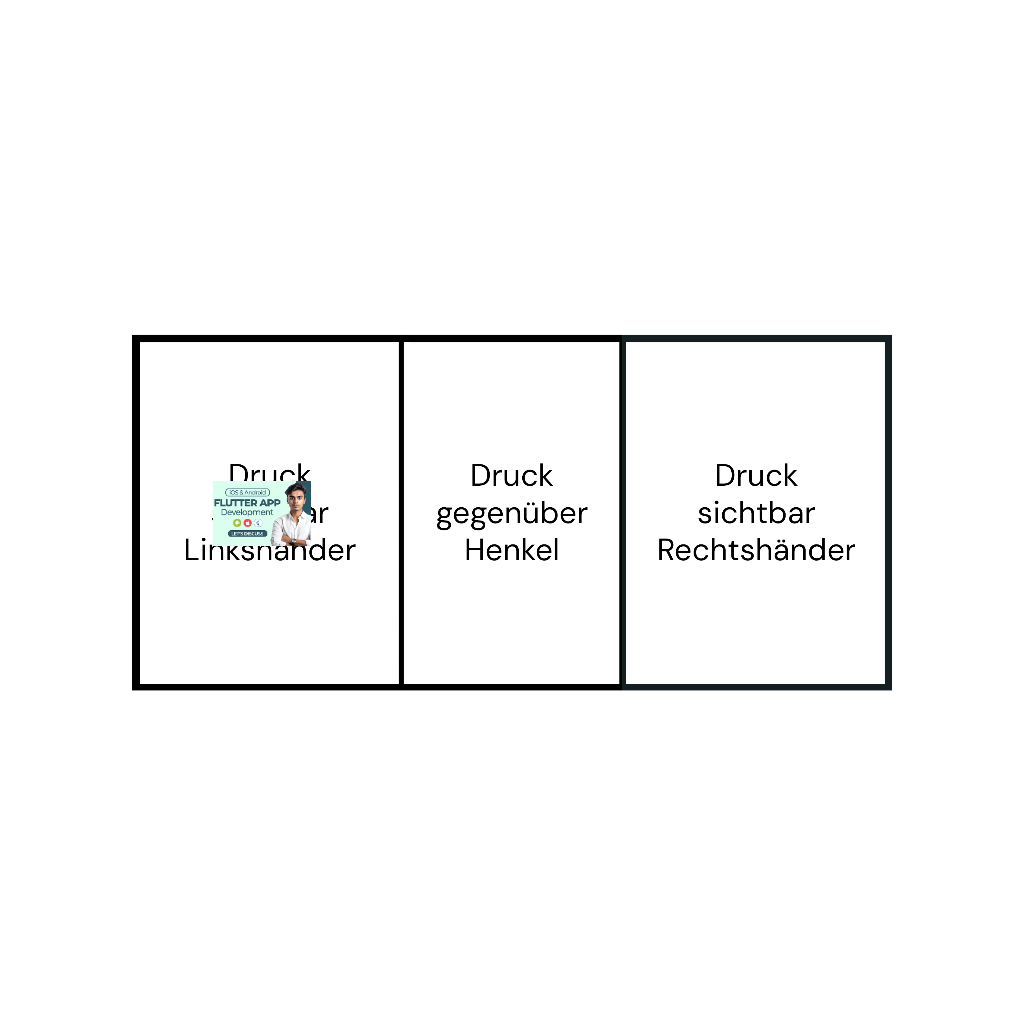 Neon-Tasse Becher Keramik Tasse mit Logo bedruckt 325ml Firmenlogo