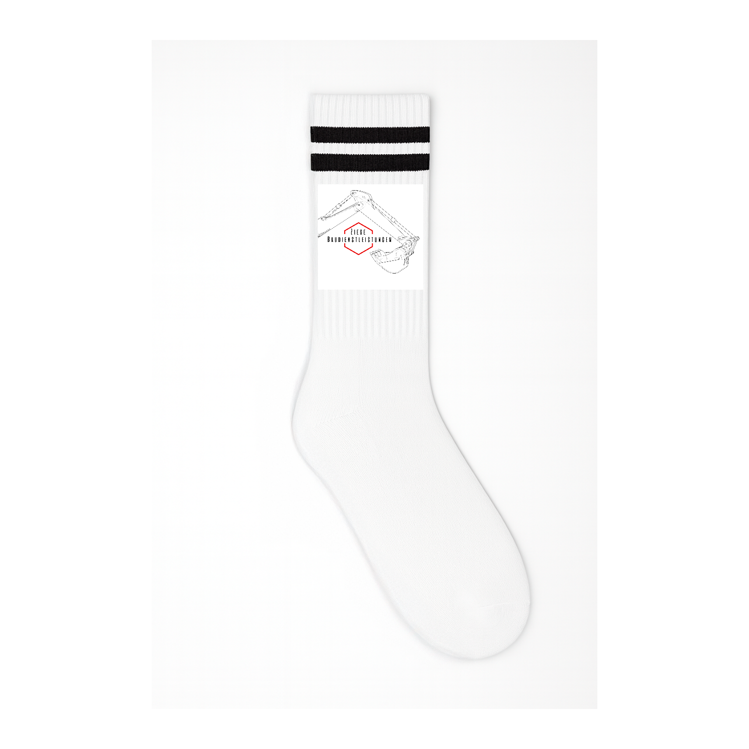 Socken mit Logo - Tennissocken Firmenlogo Nachhaltig